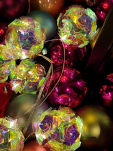 Lade das Bild in den Galerie-Viewer, LED-Lichterkette mit 10 irisierenden Lichtern, 130 cm