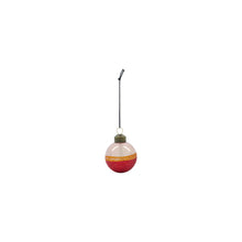 Lade das Bild in den Galerie-Viewer, House Doctor Kugel "Malo" rosa/rot, 5 cm