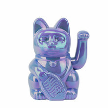 Lade das Bild in den Galerie-Viewer, Myneko by Donkey Winkekatze "Classic", Bubble Blue "Avara"