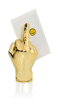 Lade das Bild in den Galerie-Viewer, Bitten Design Fotohalter "The Finger", gold