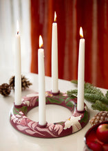 Lade das Bild in den Galerie-Viewer, Bungalow Adventskranz, rot
