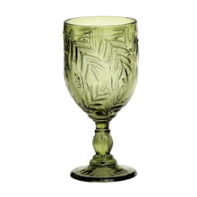Lade das Bild in den Galerie-Viewer, Weinglas "Palmier", grün