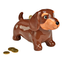 Lade das Bild in den Galerie-Viewer, Spardose "Dackel"