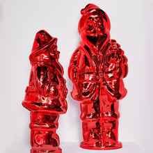 Lade das Bild in den Galerie-Viewer, Weihnachtsmann aus Glas, rot, 65 cm
