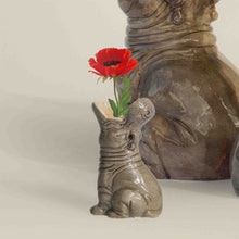 Lade das Bild in den Galerie-Viewer, Donkey Products Vase "Hungry Hippo", 14 cm