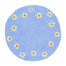 Lade das Bild in den Galerie-Viewer, Tischset "Flower" blau, 35 cm