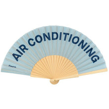 Lade das Bild in den Galerie-Viewer, Fisura Fächer "Air Conditioning", hellblau