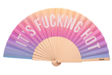 Lade das Bild in den Galerie-Viewer, Fisura Fächer "It´s fucking hot", Glow in the dark