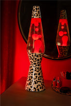 Lade das Bild in den Galerie-Viewer, Lavalampe "Bullet", leopard/rot
