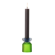 Lade das Bild in den Galerie-Viewer, Gift Company 2-in-1 Kerzen-& Teelichthalter, grün/blau