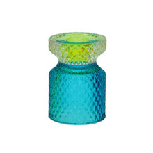 Lade das Bild in den Galerie-Viewer, Gift Company 2-in-1 Kerzen-& Teelichthalter, türkis/grün