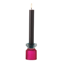 Lade das Bild in den Galerie-Viewer, Gift Company 2-in-1 Kerzen-& Teelichthalter, pink/blau