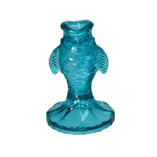 Lade das Bild in den Galerie-Viewer, Gift Company Kerzenhalter "Fisch", türkis
