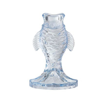 Lade das Bild in den Galerie-Viewer, Gift Company Kerzenhalter "Fisch", hellblau