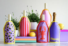 Lade das Bild in den Galerie-Viewer, Gift Company Kühlmanschette "Froid", schwarz-weiß gestreift