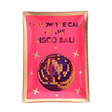 Lade das Bild in den Galerie-Viewer, Gift Company Love Plates "Discoball", 14 x 10 cm