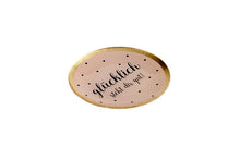 Lade das Bild in den Galerie-Viewer, Gift Company Love Plates "glücklich steht dir gut!", 13 cm