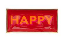Lade das Bild in den Galerie-Viewer, Gift Company Love Plates "Happy", 21 x 10 cm
