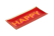 Lade das Bild in den Galerie-Viewer, Gift Company Love Plates "Happy", 21 x 10 cm