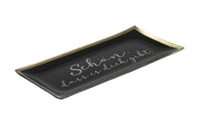 Lade das Bild in den Galerie-Viewer, Gift Company Love Plates "Schön, dass es dich gibt", 21 x 10 cm