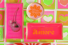 Lade das Bild in den Galerie-Viewer, Gift Company Love Plates "Disco Cherry", 21 x 10 cm