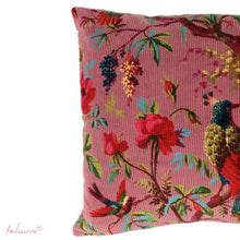 Lade das Bild in den Galerie-Viewer, Imbarro Kissen "Paradise" rosa-pink, 50 x 50 cm
