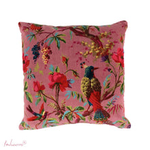Lade das Bild in den Galerie-Viewer, Imbarro Kissen "Paradise" rosa-pink, 50 x 50 cm