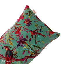 Lade das Bild in den Galerie-Viewer, Imbarro Kissen "Paradise" grün, 40 x 60 cm