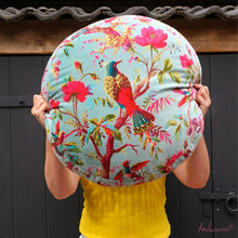 Lade das Bild in den Galerie-Viewer, Imbarro Kissen "Paradise" lagoon, 50 cm