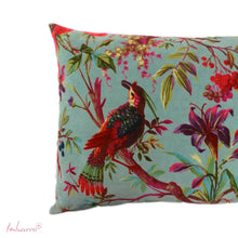 Lade das Bild in den Galerie-Viewer, Imbarro Kissen "Paradise" lagoon, 40 x 60 cm