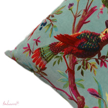 Lade das Bild in den Galerie-Viewer, Imbarro Kissen "Paradise" lagoon, 40 x 60 cm
