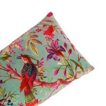 Lade das Bild in den Galerie-Viewer, Imbarro Kissen "Paradise" lagoon, 30 x 50 cm