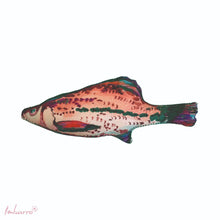 Lade das Bild in den Galerie-Viewer, Imbarro Kissen "Fish Danio", 52 x 14 cm