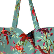 Lade das Bild in den Galerie-Viewer, Imbarro Baumwoll-Einkaufsbeutel "Paradise", lagoon