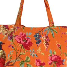 Lade das Bild in den Galerie-Viewer, Imbarro Baumwoll-Einkaufsbeutel "Paradise", orange