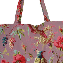 Lade das Bild in den Galerie-Viewer, Imbarro Baumwoll-Einkaufsbeutel "Paradise", flieder