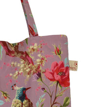 Lade das Bild in den Galerie-Viewer, Imbarro Baumwoll-Einkaufsbeutel "Paradise", flieder