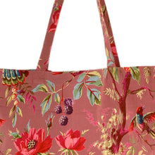 Lade das Bild in den Galerie-Viewer, Imbarro Baumwoll-Einkaufsbeutel "Paradise", rose