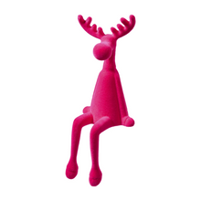 Lade das Bild in den Galerie-Viewer, Kantenhocker Elch 25 cm, pink