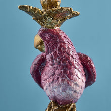 Lade das Bild in den Galerie-Viewer, 2er-Set Kerzenhalter "Papagei" pink, 39 cm
