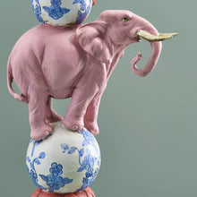 Lade das Bild in den Galerie-Viewer, Kerzenhalter "Kakadu & Elefant", 30 cm