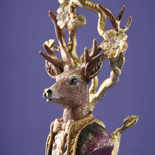 Lade das Bild in den Galerie-Viewer, Kerzenleuchter "Hirsch Alexander", 30 cm