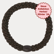 Lade das Bild in den Galerie-Viewer, Kknekki Haargummi "Chocolate Glitter"
