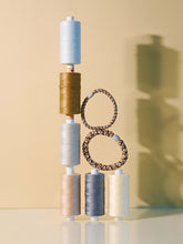 Lade das Bild in den Galerie-Viewer, Kknekki Haargummi "Mix Rosegold Seablue"