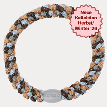 Lade das Bild in den Galerie-Viewer, Kknekki Haargummi "Mix Rosegold Seablue"