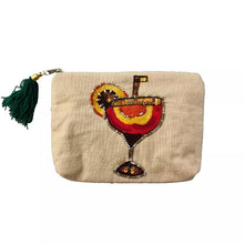 Lade das Bild in den Galerie-Viewer, Kosmetiktasche "Orange Spritz", grün