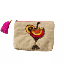 Lade das Bild in den Galerie-Viewer, Kosmetiktasche "Orange Spritz", pink