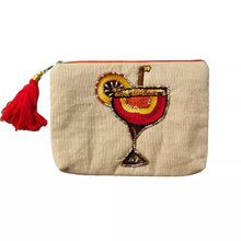 Lade das Bild in den Galerie-Viewer, Kosmetiktasche "Orange Spritz", rot