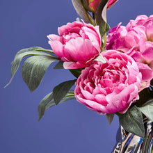 Lade das Bild in den Galerie-Viewer, Kunstblume Pfingstrose, pink