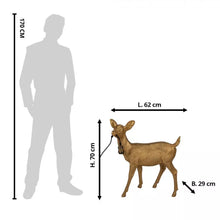 Lade das Bild in den Galerie-Viewer, Lampe "Reh", gold